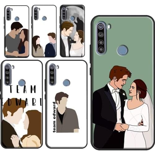 Twilight Edward Cullen Bella Phone Cover For Xiaomi Redmi Note 9 Pro 8 7 8T 9S 7A 8A 9A 9C 9T K40 Redmi Note 10 Case