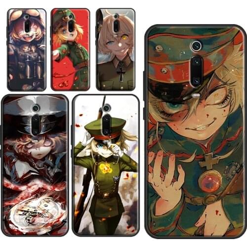 Anime Tanya Degurechaff Youjo Senki Phone Case For Xiaomi Mi 11 Lite Ultra Mi 10T Pro Note 10 Lite POCO F3 F2 M3 X3 Pro Cover