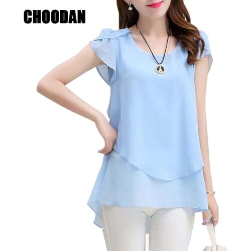 CHOODAN Women's Short Shirts