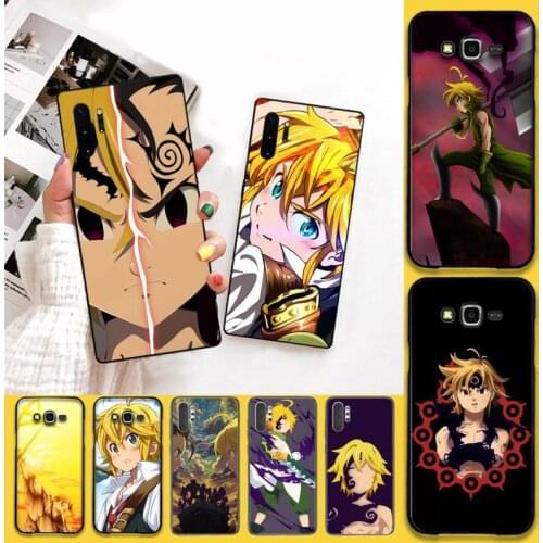 CUTEWANAN Meliodas Seven Deadly Sins Anime Phone Case Capa For Samsung Note 7 8 9 10 Lite Plus Galaxy J7 J8 J6 Plus 2018 Prime