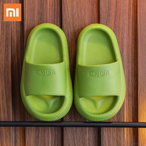 Xiaomi Childrens slippers summer non-slip thick soft bottom childrens bathroom home indoor outdoor boys girls baby slippers