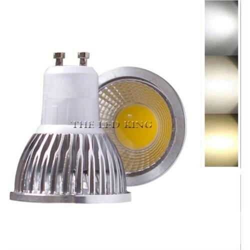 Dimmable GU10 mini led bulb AC 110V 220V 7W 49mm led spotlight lamp for small jewelry spot light bulb replace halogen lamp bulb