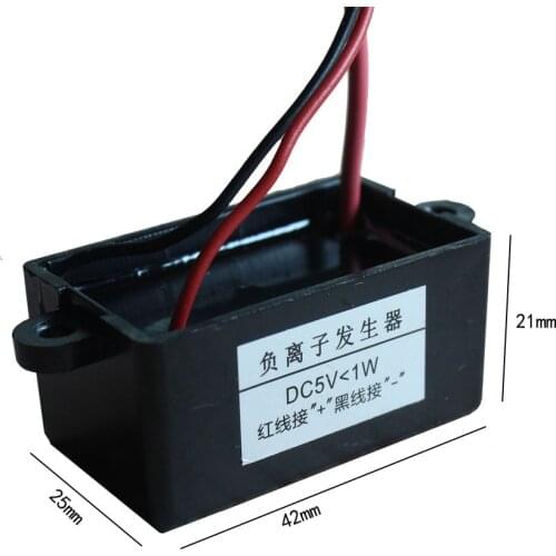 Negative ion generator / anion generator / ionizer / DIY Air Purifier Accessories Negative Ion Ionzier DC5V