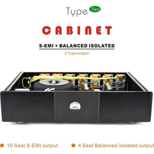 HIFI F30A CABINET Type two S-EMI+balanced isolated OUT power supply processor 14 seat