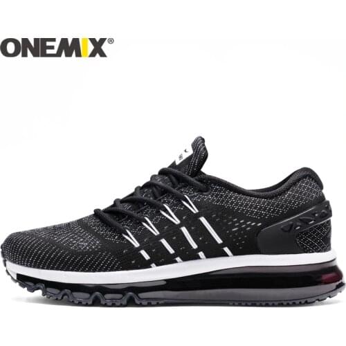 ONEMIX New Air Cushion Running Shoes Men Breathable Runner Sneakers Men Outdoor Sports Walking Shoes For Men Tennis Shoes Women