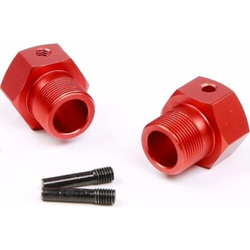 Alloy Rear Hex Hub 24mm Fit for 1/5 HPI ROVAN ROFUN KM GTB TS BAJA 5B 5T 5SC