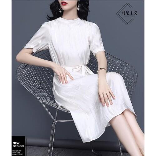 A-line summer girls a-line dress in 2019