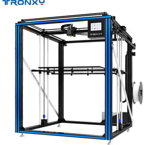 Newest Tronxy X5SA-500-2E/X5SA-400-2E/X5SA-2E Larger 3D Printer 2 In 1 Out Double Color Extruder Cyclops Single Head