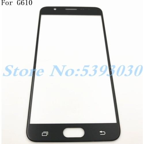 New Touch Screen For Samsung Galaxy J7 Prime G610 G610F Front Glass Touch Screen LCD Outer Panel Lens Repair Part