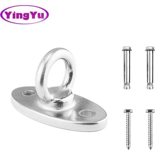 Match Sex Swing Stainless Steel Fixed Plate Hook Hook Hook Roof Air Yoga Sandbag Swing Hammock Chair Hook Sex Swing Accessories