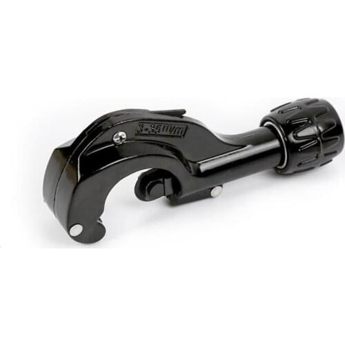 Portable Heavy-Duty Tubing Cutter 3-35mm Pipe Cutter for Cutting Metal Copper Aluminum Tube, Plumber Hand Tool, Black