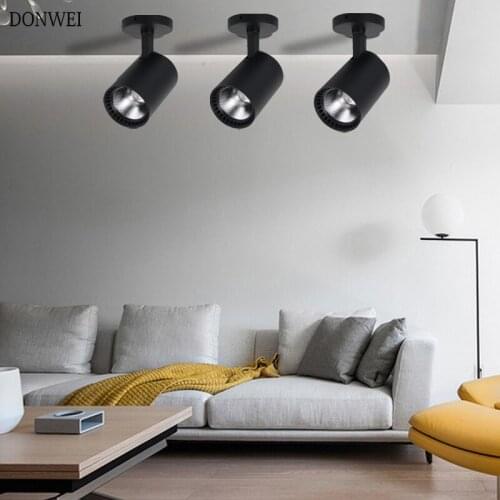 10W/15W/20W/30W Surface Mounted LED Ceiling lamp Foldable and 360 Degree Rotatable Living Room Background Wall light AC85-265V