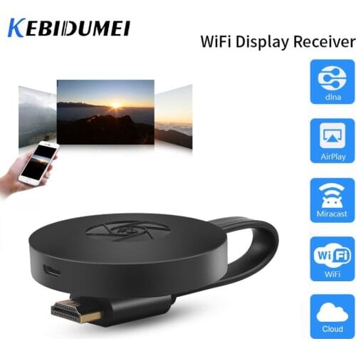 Kebidumei MiraScreen TV Stick G2 TV Dongle Receiver Support HDMI-compatible HDTV Display Dongle TV Stick For Ios Android Newest