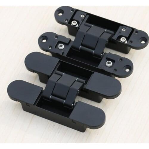 Recessed door hinges 3d concealed hinges for doors