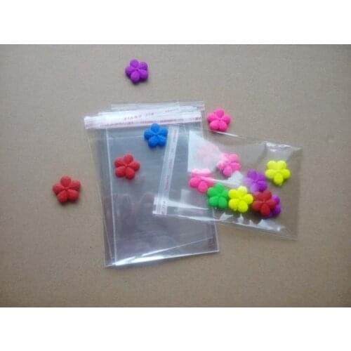 1000pcs Opp Bag Self Adhesive Small Plastic Bags Transparent For Food/clothes/jewelry/women Opp Bags Packing Gifts Display Bag