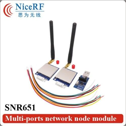 2sets 500mW 868MHz RS232 Interface transceiver Module SNR651+2pcs Antennas+2pcs USB Brigde board