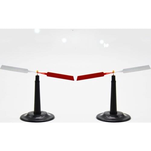 2 Pieces of Large Size Wing-Shaped Magnetic Needle School Physics Experimental Apparatus Magnetic Teaching Aids for Student