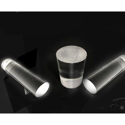 100mm length 70/75/80/90/95/100mm diameter acrylic bar solid wand transparent plexiglass cylindrical rod PMMA stick