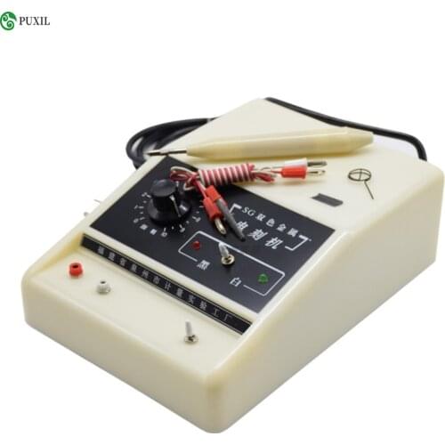 Double color metal EDM machine SG-1 double color metal spark engraving pen hand electrogravure machine 220V 50W