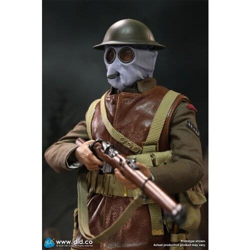 In Stock 1/6th World War I DID British SoldierA B11011 Lee Enfield Model Headgear For 12inch Doll Action Accessories