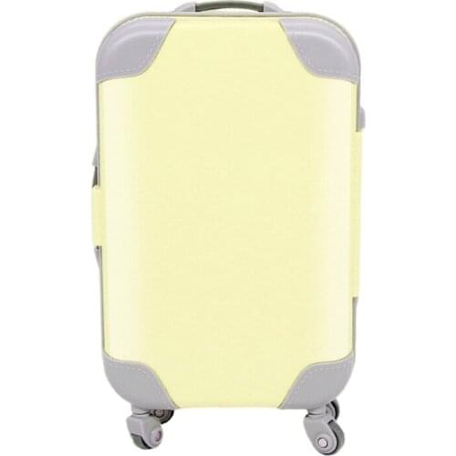 Mini Trolley False Dolls Eyelashes Packaging Box Simulation Luggage Storage Box 54DA