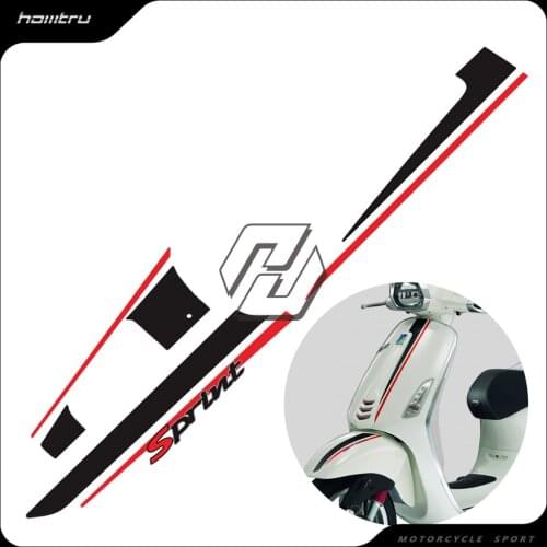 Motorcycle Decals Case for Piaggio Vespa Sprint 50 150 2018-2020 Graphic Decal Kit