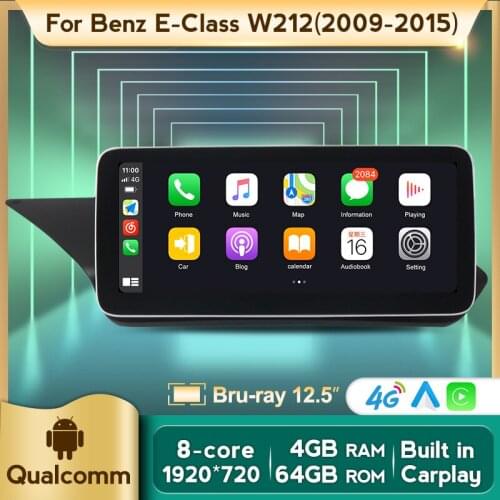 MSM 8953 Snapdragon 625 8 Core Android Car Radio Multimedia Navigation For Mercedes Benz E Class W212 E200 E230 E260 E300 S212