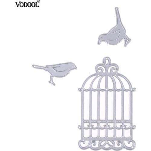 Birdcage Set Die Cuts Metal Cutting Cutter In Scrapbooking Embossing Folder Metal Paper Cards Album Embossing Decorative Card
