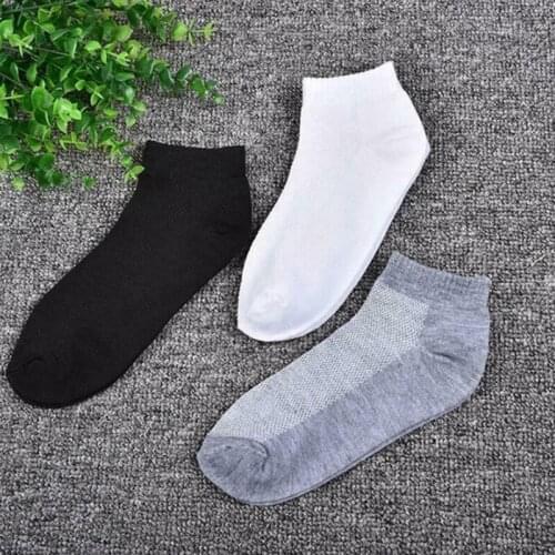10Pcs mens mesh socks invisible ankle socks mens summer breathable thin mens boat socks hot sale in 2020