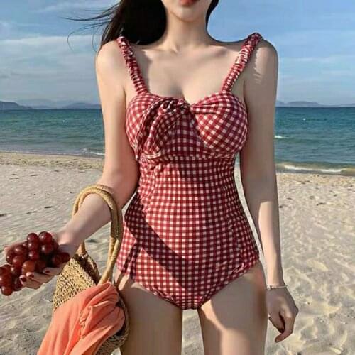 2021 New One Piece Swimsuit Female Sexy Push Up Swimwear Women Print Bathing Suit Summer Beachwear Ruffle Swimming Suit