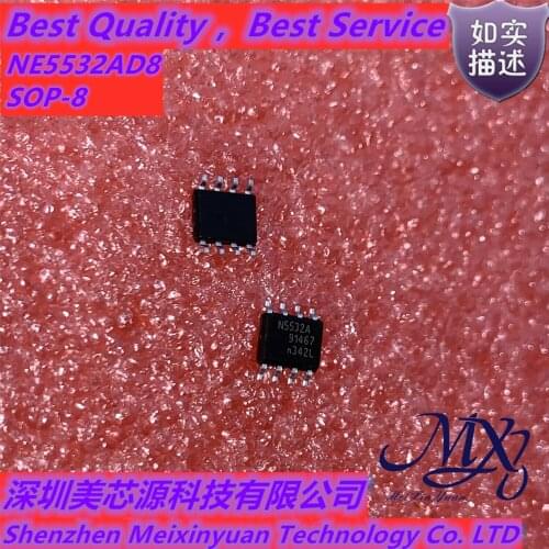 Xinyuan NE5532AD8 NE5532A NE5532ADR NE5532AD 5532ADR NE5532DR2G N5532 NE5532DR NJM5532D SOP-8 new in stock