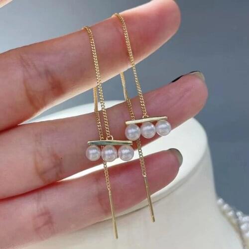 New Charm 925 Sterling Silver Earrings Findings Mountings Settings Jewelry Parts Fittings for Coral Jade Agate Beads Crystal