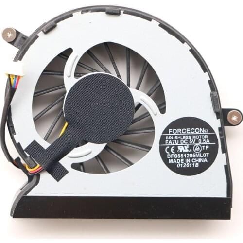 New Cpu Cooling Fan For Lenovo Y460P Cpu Cooling Fan DFS551205ML0T FA7U DC5V 0.5A Core i7 Cpu