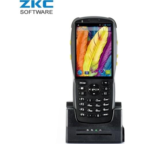GPRS 3G WiFi Bluetooth Android Portable Handheld NFC RFID Barcode Data Terminal ZKC PDA3501S