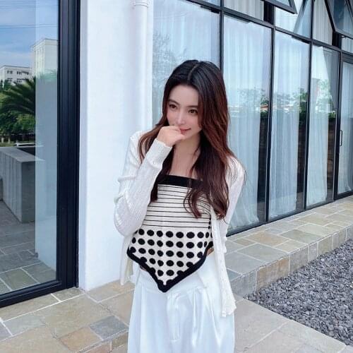 Luxury brand Winter Scarf Women Soft Warm Pashmina Polka dot printed spring air conditioning cape Wraps Thick Long Shawls D264
