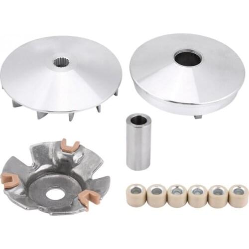 Motorcycle Clutch Assembly For GY6 Scooter Roller 125cc 150cc 157QMJ Complete Motorcycle Clutch Assembly Variator Assy Kit New