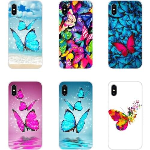 Cute Color Dreamy Butterfly Flower For Samsung A10 A30 A40 A50 A60 A70 Galaxy S2 Note 2 3 Grand Core Prime Silicone Cases Covers