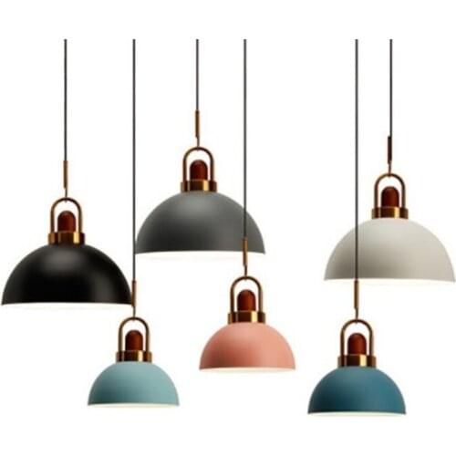 Modern led Hanging&Pendant Lights 6 Colors DIY Art Lighting dining room corridor Bar Cafe Pendant Lamp Fixtures Home Decoration