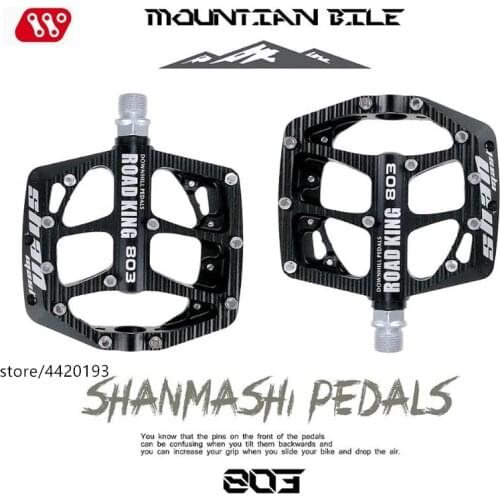 Bike Pedals MTB BMX 2DU Bearing Bicycle CNC Product Alloy Road Mountain SPD Cleats Ultralight Pedal Cycle Cycling Accessories