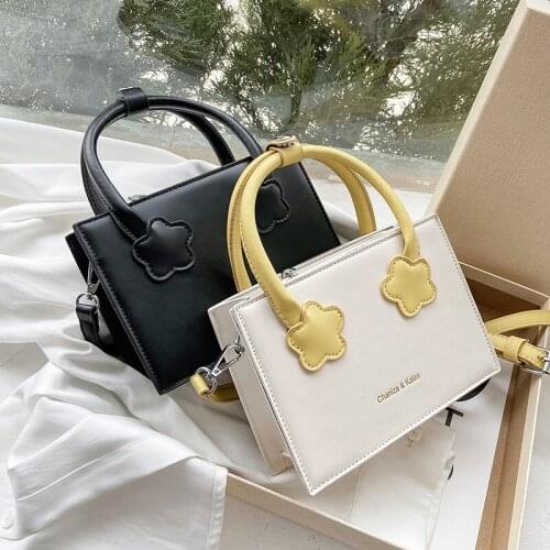 Popular Bag Women Summer2021new Trendy Fashion Ladies One-shoulder Messenger Bag Texture Western-style Portable Small Square Bag