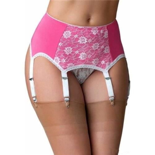 WomenS Garter Belts Black Plus Size Sexy Lingerie Garters Suspenders Transparent Panties Briefs Sheer Bridal Garter