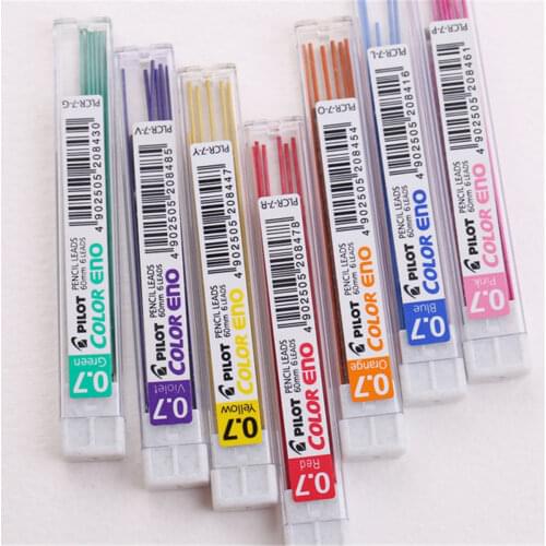 1 Box Color Lead Refills Tube 0.7mm Mechanical Pencil For Office Study Drawing