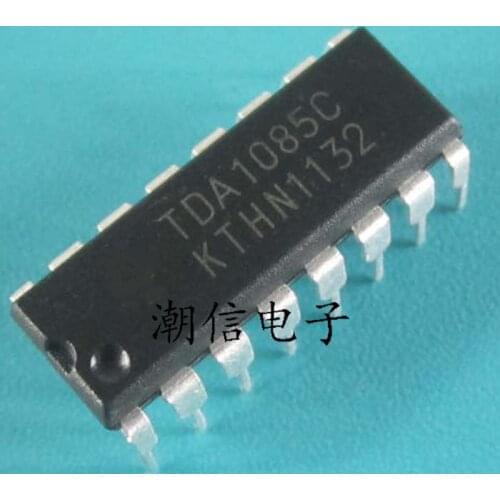 5PCS TDA1085C DIP-16 100% original TDA1085 TDA1085CG DIP