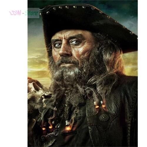 Full Square/Round Drill 5D DIY Diamond Painting "Pirates of the Caribbean" Embroidery Cross Stitch Mosaic Home Decor WG217