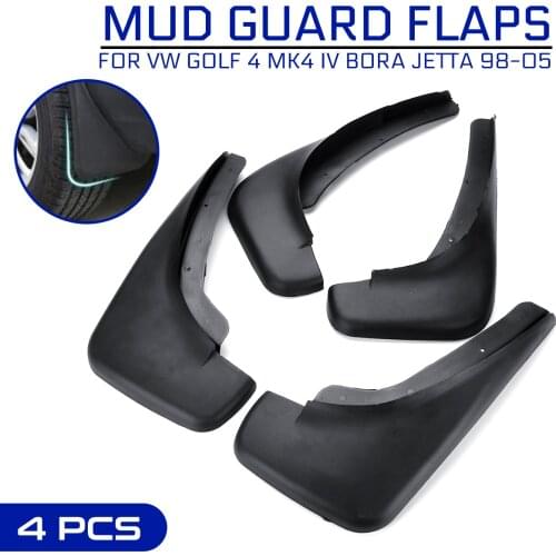 Car Mud Flaps For VW Golf 4 Mk4 IV Bora Jetta 1998-2005 Mudflaps Splash Guards Front Rear Fender Mudguards