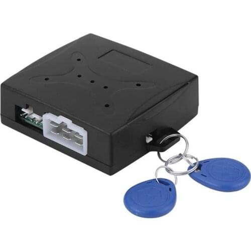 Car RFID Car Engine Push Start Button Door Lock Alarm System Keyless Entry Push Start Button Engine Start Stop System Kit