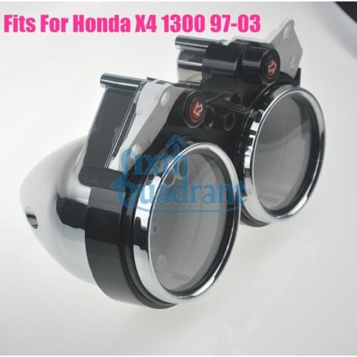 Free Shipping Motorcycle Replacement Gauges Cluster Speedometer Cover Instrument Case For Honda Cruiser X-4 1300 97-03 Custom