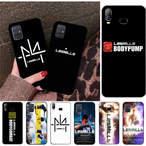 CUTEWANAN Les Mills Health Club Painted Phone Case For Samsung Galaxy A21S A01 A11 A31 A81 A10 A20 A30 A40 A50 A70 A80 A71 A51