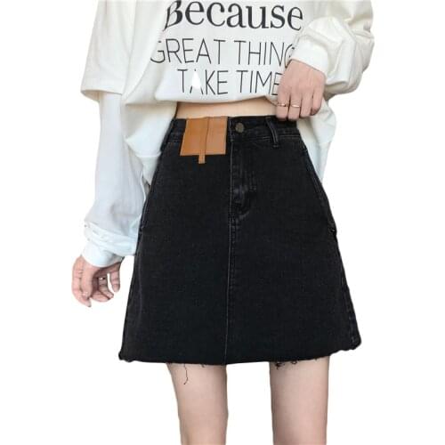Cheap wholesale 2021 spring summer autumn new fashion casual sexy women Skirt woman female OLVy mini skirt denim skirt Vy1526