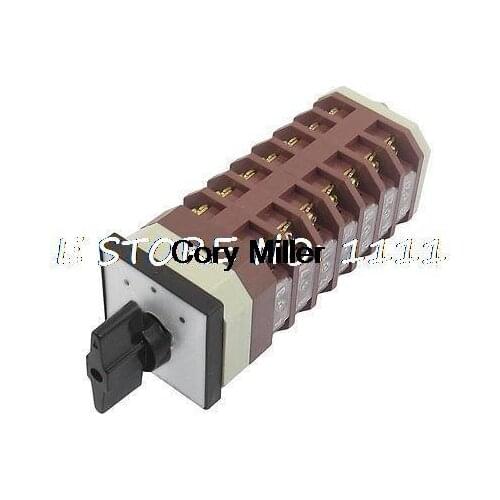 Electric 28 Terminals 3 Postions Rotary Cam Combination Switch AC 380V 220V